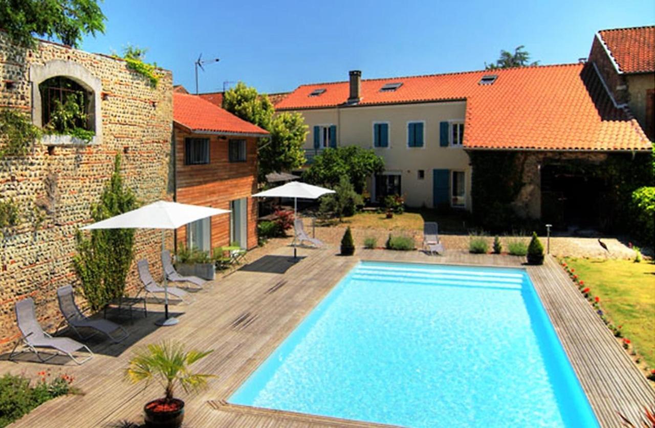 Chambre D'Hotes La Cour Des Saligues Riscle Εξωτερικό φωτογραφία